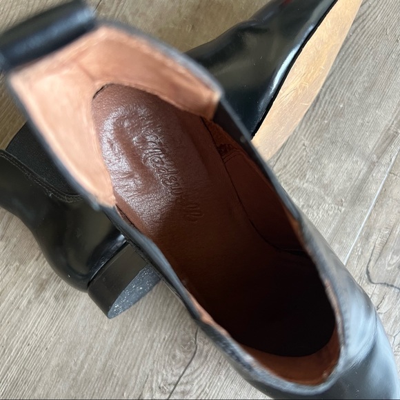 Madewell Chelsea Leather Ankle Boots, size 7 - Picture 11 of 14